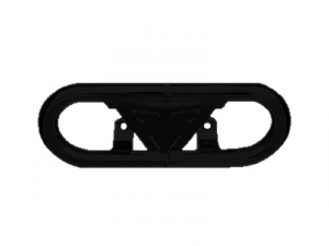 XRW Alu-Heckbumper schwarz